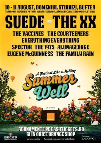 Placebo confirmati pentru Romania la „Summer Well”. Afla tot line-up-ul
